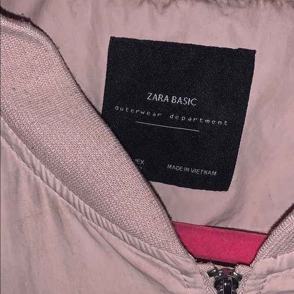 Pink Zara Bomber Jacket - Picture 4 of 5